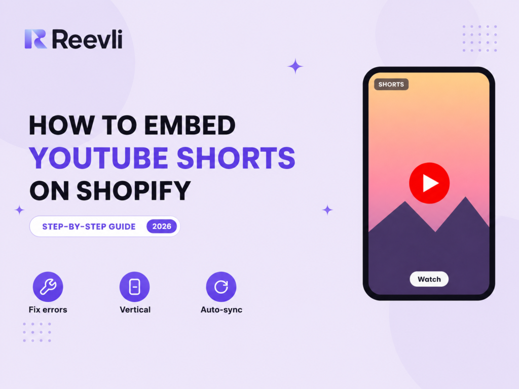 How to Embed YouTube Shorts on Shopify